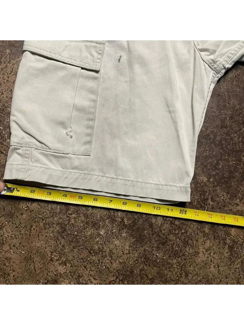 Vintage Levi Silver Tab Khaki Shorts Mens 34.
